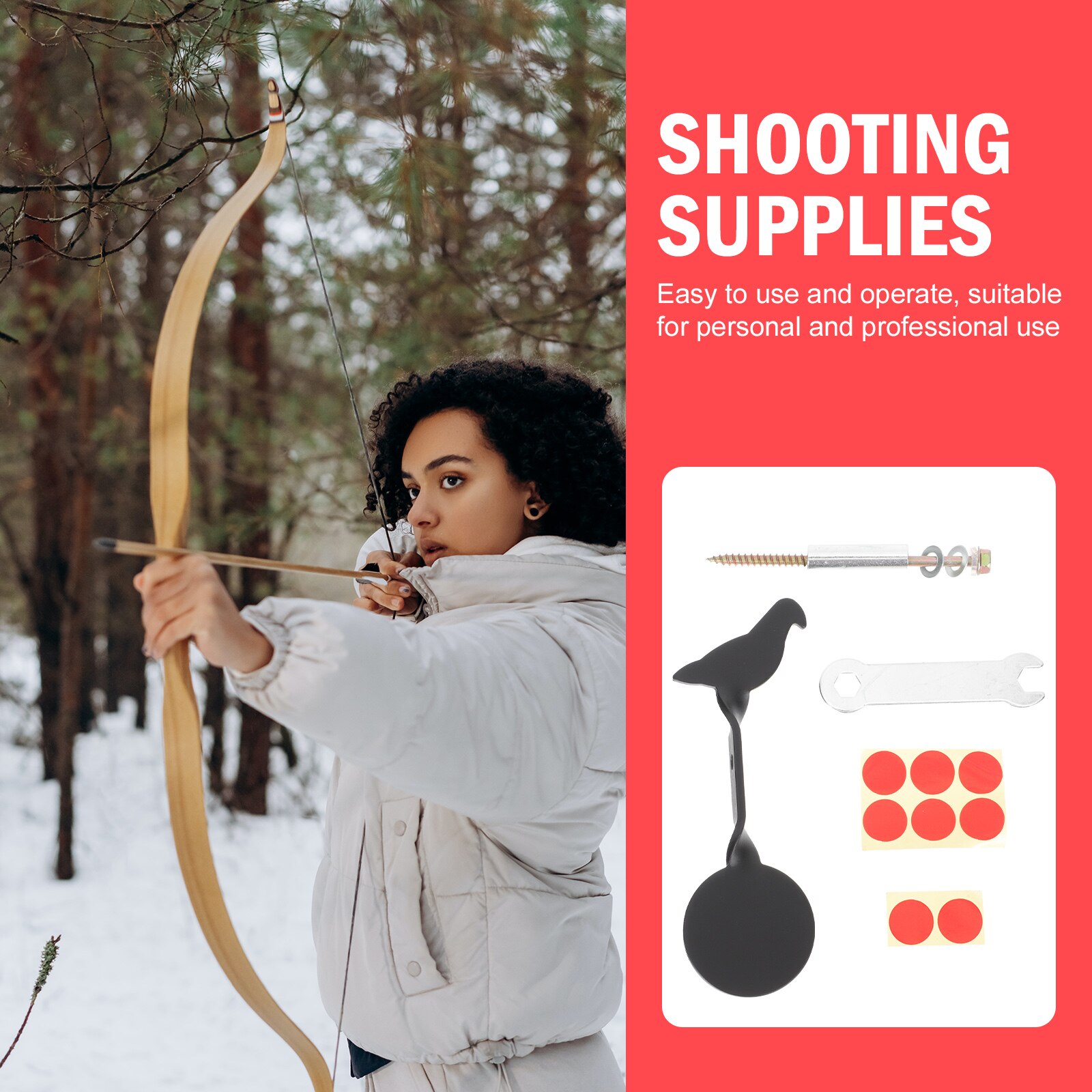Outdoor Shooting Practice Target Multi-purpose Tree Hanging Target Shooting Supply
