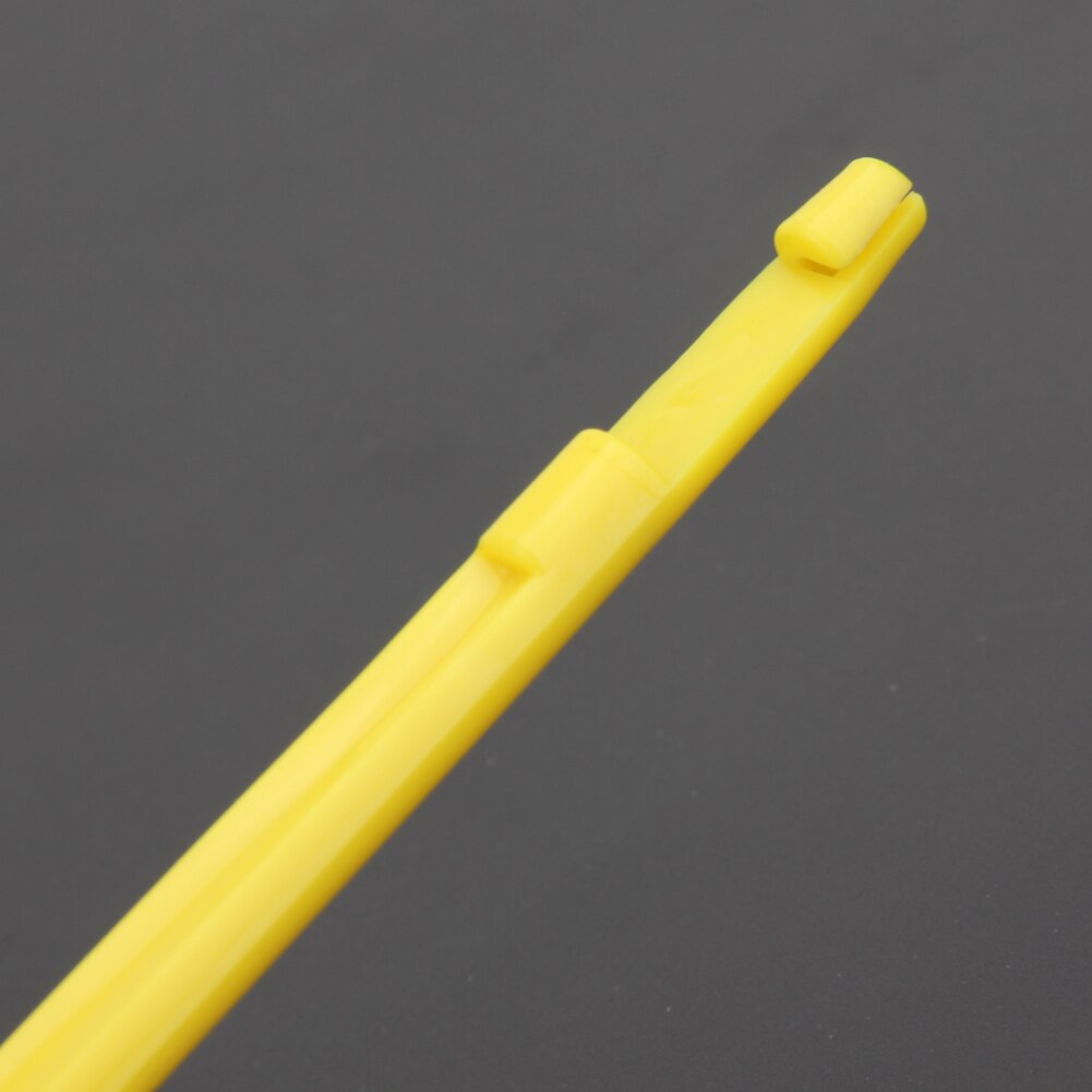 2pcs in Packed Easy Hook Loop Tyer & Disgorger Tool Tie Fast Knot Tying Tool for Fly Fishing Line Tier Kit Yellow Small tools