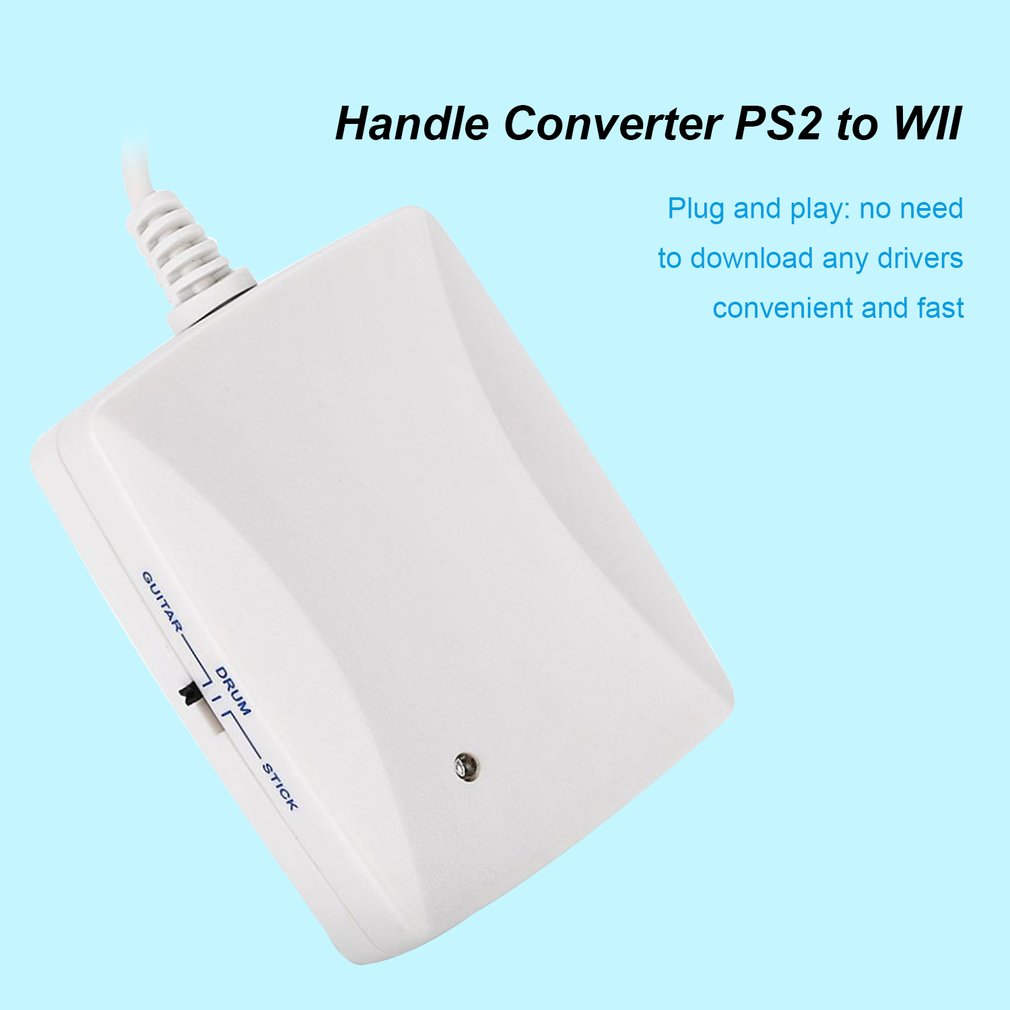 Ruitroliker Game Controller Converter Adapter Kabel Voor PS2 Voor Wii Poort Gamepad Connectors