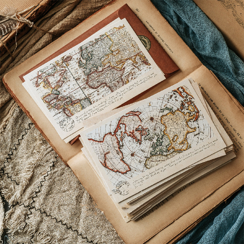 Vintage patroonpapier Scrapbooking papier Decoratief papier Decoupage papier Enkelzijdig Diverse ontwerpen Geen herhaling voor het maken van kaarten Kunst en ambacht Collage Cadeaupapier DIY (Spring