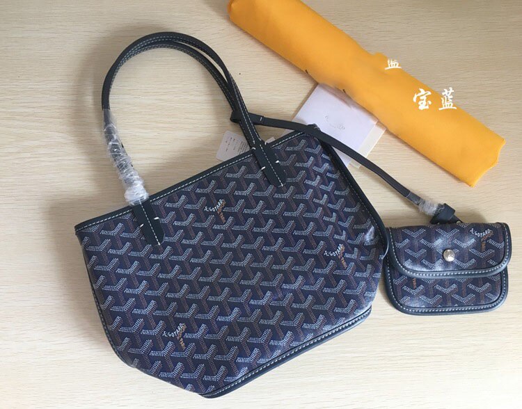Bolso de diente de perro portátil, Simple y a la , de doble cara, Mini bolso de mano de cuero con flor, novedad de: Sapphire
