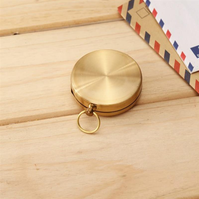 Draagbare Flip Kompas Pocket Koper Navigatie Met Noctilucence Display Voor Outdoor Camping Wandelen