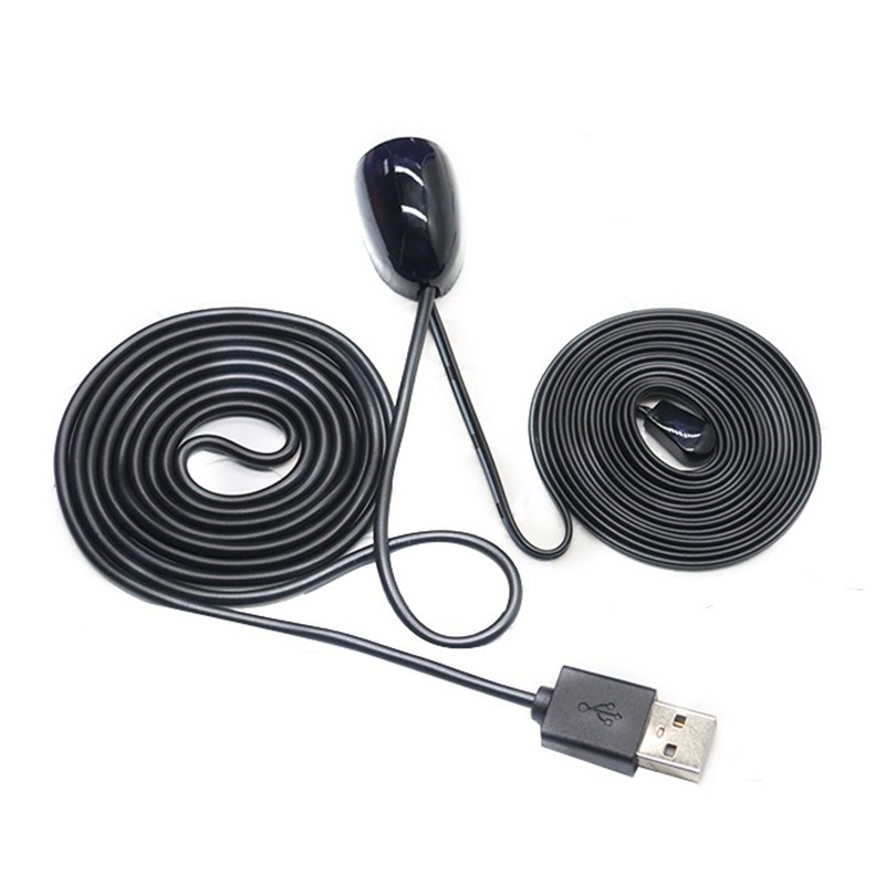 Ir extender infrarød ir fjernbetjening modtager usb ir modtager adapter sender til kabelboks stereo modtager hd tv