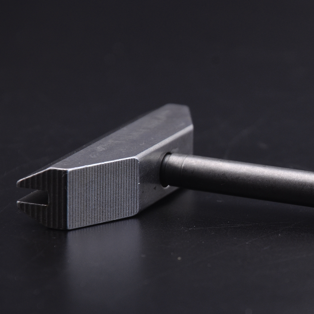 Caul per pressa per tasti della tastiera con inserto in ottone per chitarra basso