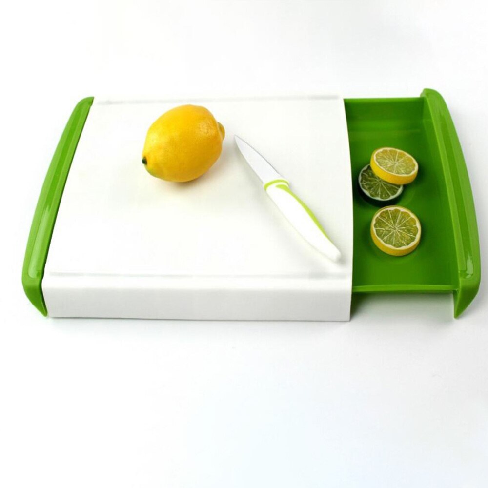 Eco-friendly Kitchen Chopping Board Drawer Type Cutting Board