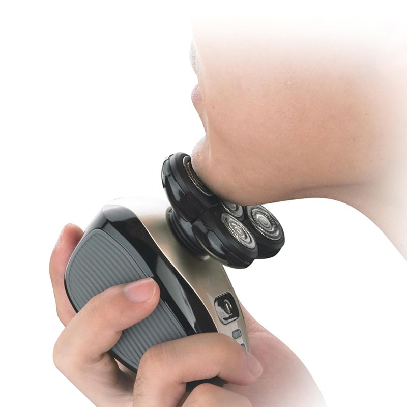 Neue 5-kopf Elektrische Rasur Rasierer Ricoh Rasieren Männer 4D Wasserdichte USB Aufladbare Multifunktions Rasierer