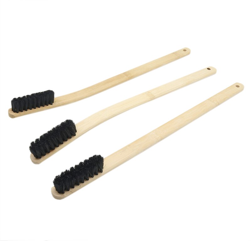 40cm escova de limpeza do motor automático carro aro roda pneu escova de limpeza multi-função bambu lidar com mane escovas ferramenta de limpeza do carro