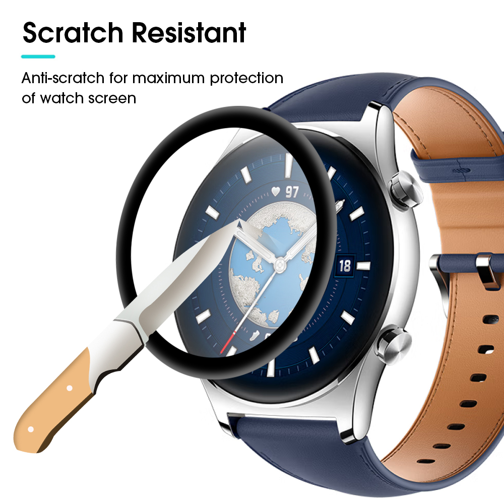 Para Honor Watch GS 3 Protector de pantalla película suave antirotura GS3 cubierta protectora no vidrio para Huawei Watch GS 3 Smartwatch