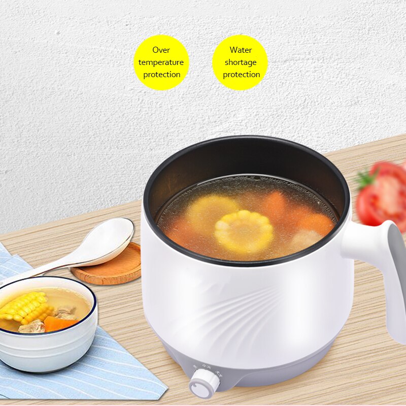 1.5L small power mini electric cooker dormitory student small pot multi-function household pasta pot dormitory