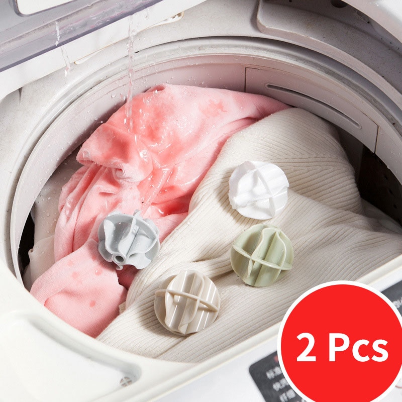 2/4/6Pcs/set Washing Ball Reusable Clean Tools Washing Machine Balls Magic Decontamination Plastic Laundry Ball Dryer Balls
