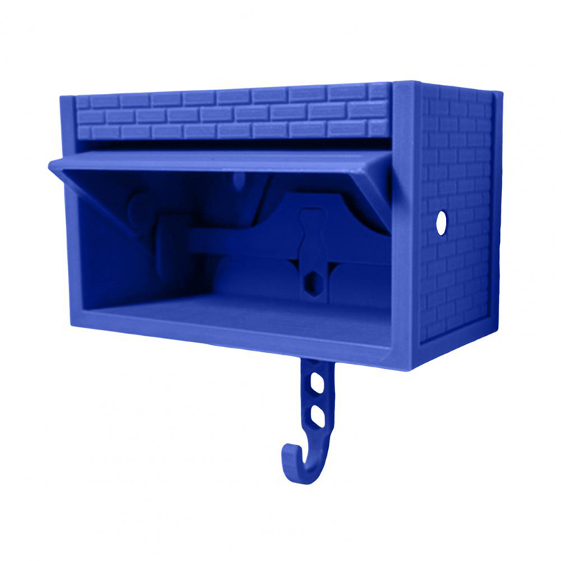 Fun Toy Key Storage Box Room Wall Decoration Garage Key Storage Rack With Door Opening Garage Key Hook Keychain: Champagne