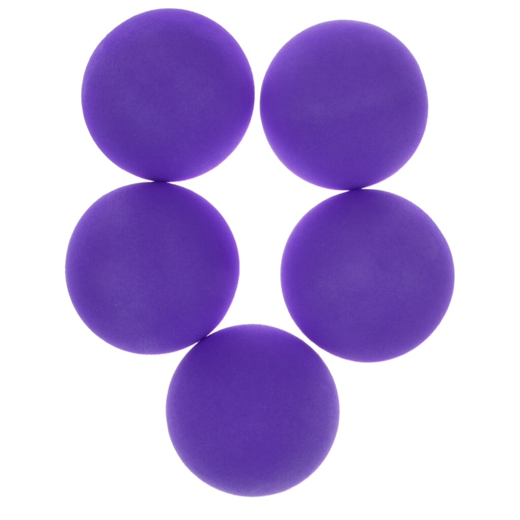 10 stuks zachte stuiterende sponsbal elastische springbal buitenspel paars/blauw