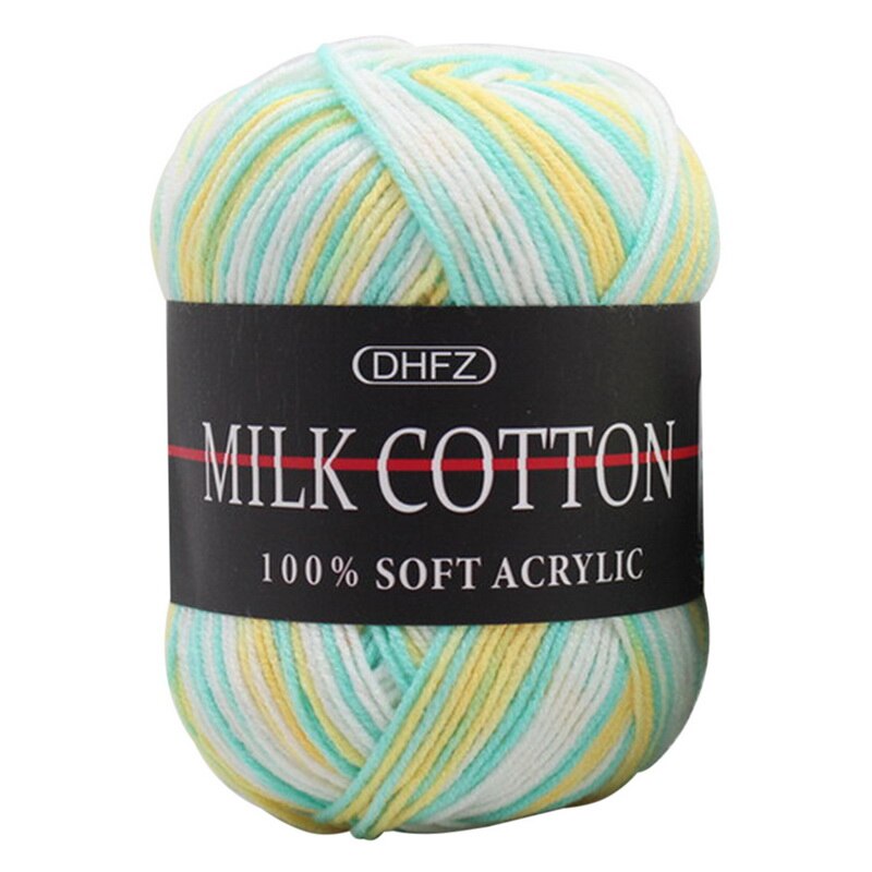 Baby Milk Cotton Yarn Crochet Yarn For Knitting Wool Yarn Warm Chunky Yarn For Children Hand Knitted Yarn Knit Blanket Sweater