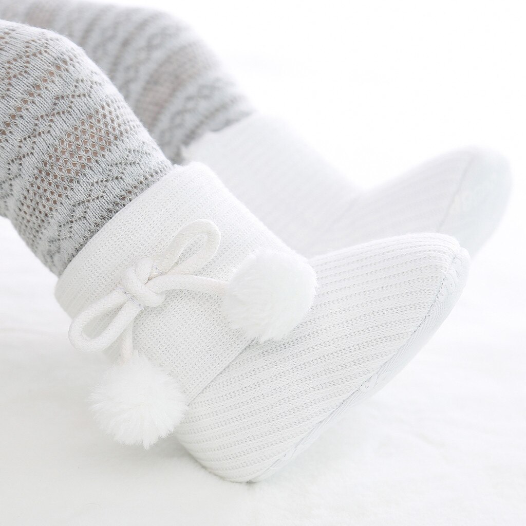 Bottes pour bébés hiver bébé filles chaussures solides anti-dérapant enfant en bas âge neige chaude Prewalker slip-on caoutchouc coton bottes souples pour les enfants