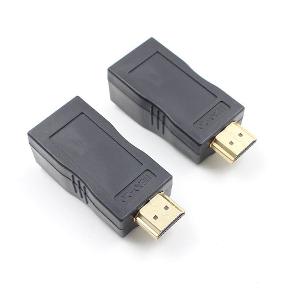 4k 3d hdmi 1.4 30m extender til  rj45 over cat 5e/6 netværk lan ethernet adapter