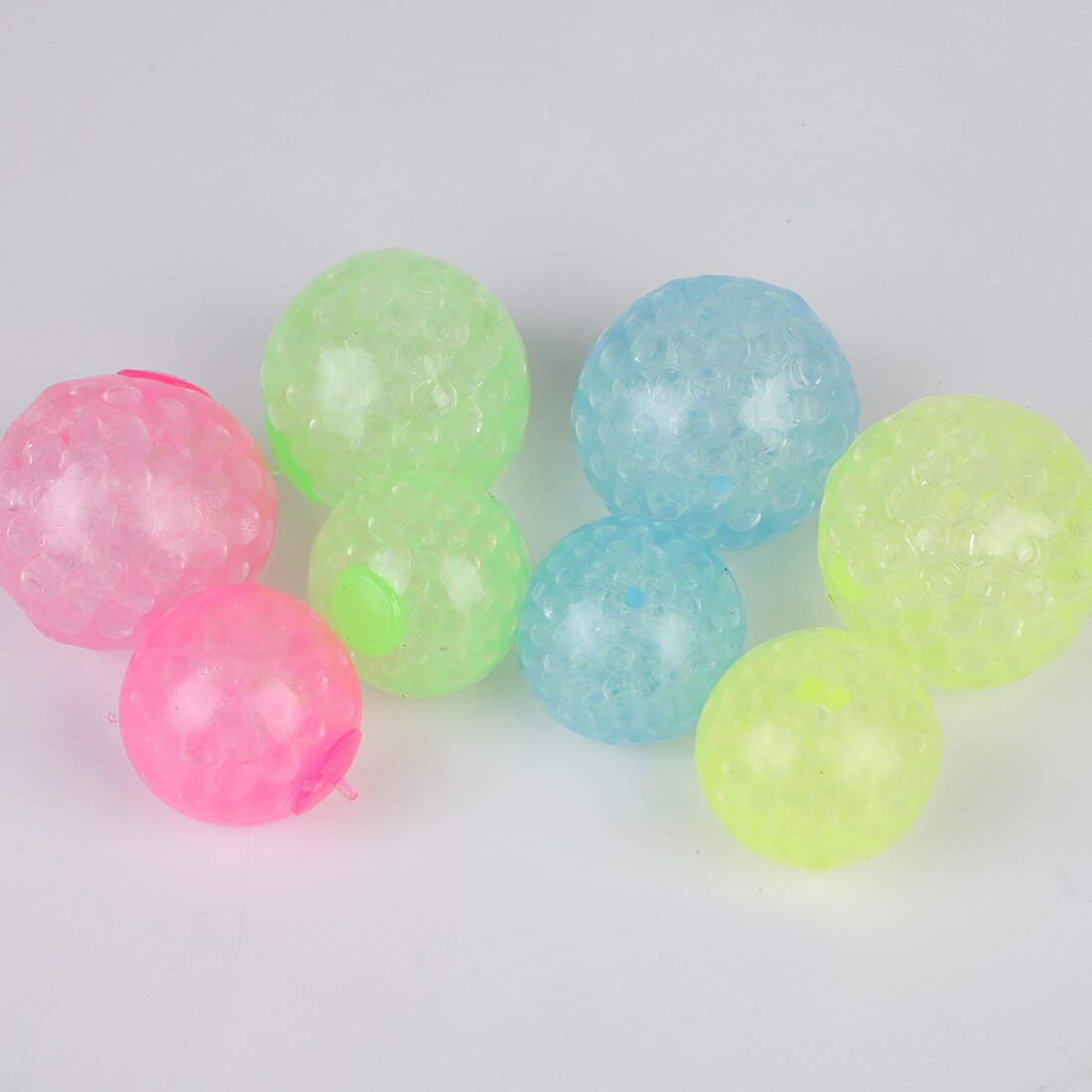 Anti-Stress Sticky Wall Balls Color Sensory Toy Party Office Pressure Ball Stress Reliever Throw Fidget Toy Kids Stick Ball