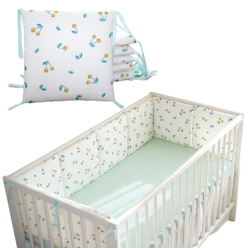 6 sztuk dziecko miękka bawełniana osłona robić łóżeczka łóżko dla noworodka łóżeczko ochraniacz poduszki poduszka dla niemowląt mata pościel robić pokoiku dziecięcego wystrój pokoju