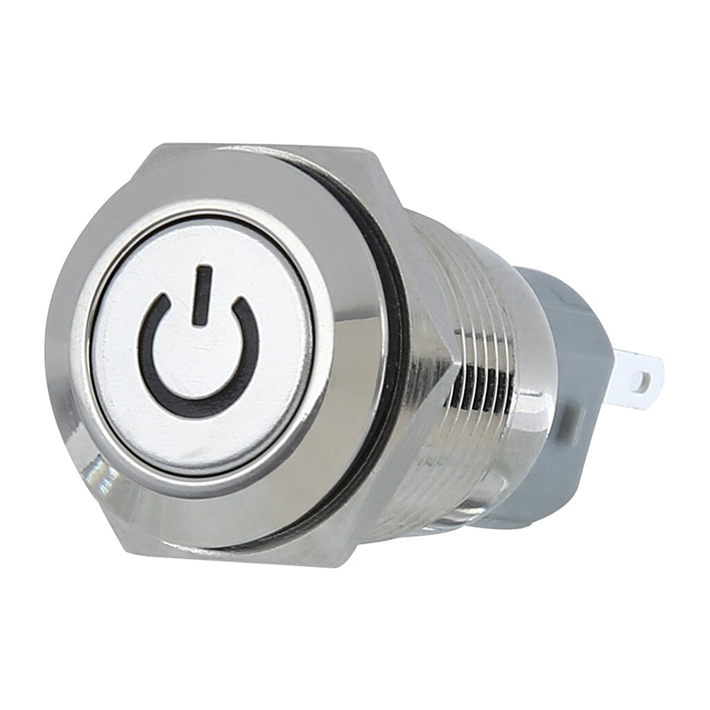Auto Suv Motor Startknop Ontsteking Starter Groene Led Light Push Button