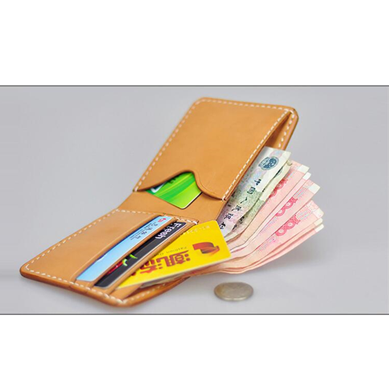 1 Set Acrylic Leather Template Home Handwork Leathercraft Sewing Pattern Tools Accessory Men Wallet Pattern 9.5*11*2cm