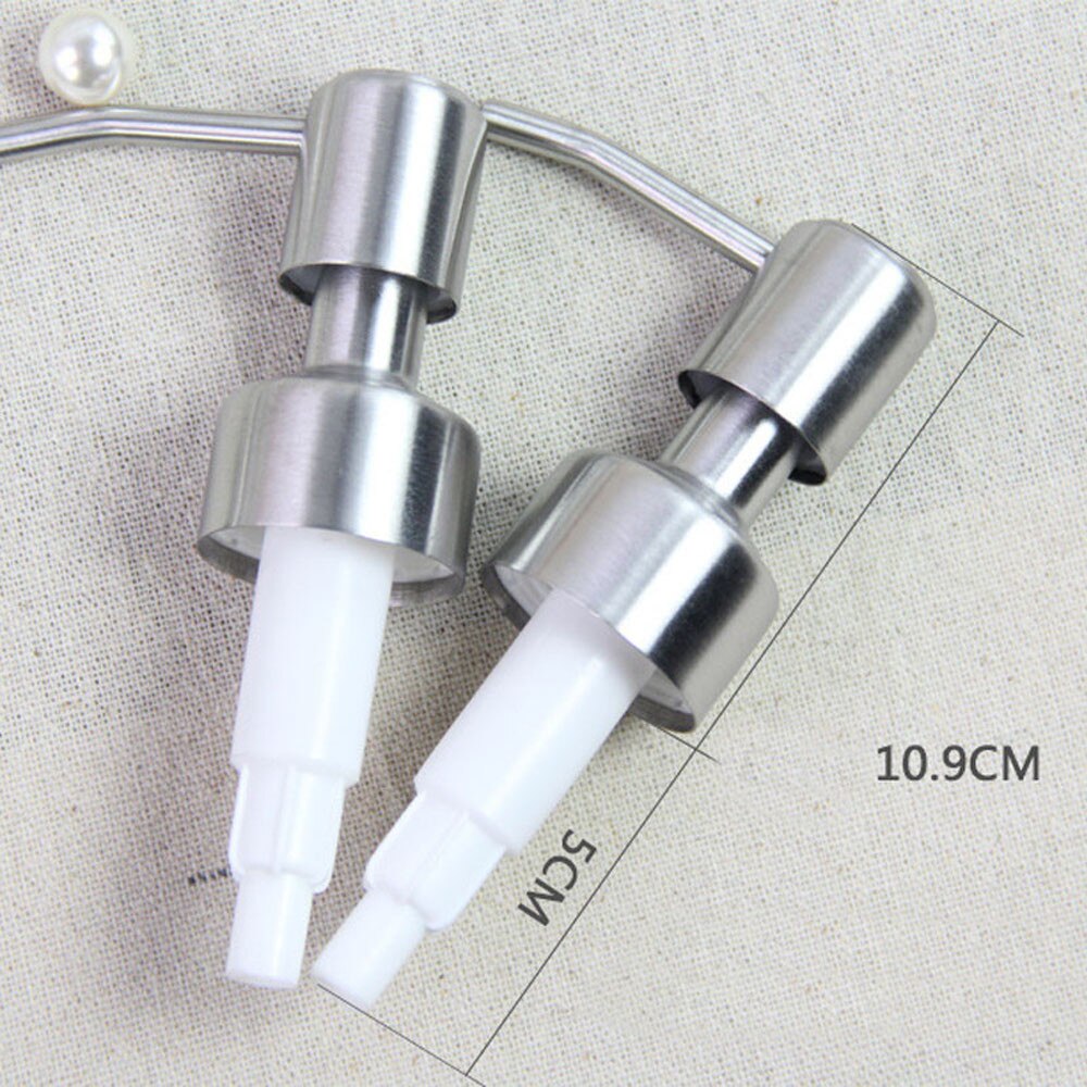 304 Stainless Steel Soap Pump Liquid Lotion Dispenser Replacement Jar Tube Stainless Steel Soap Liquid Lotion Dispenser