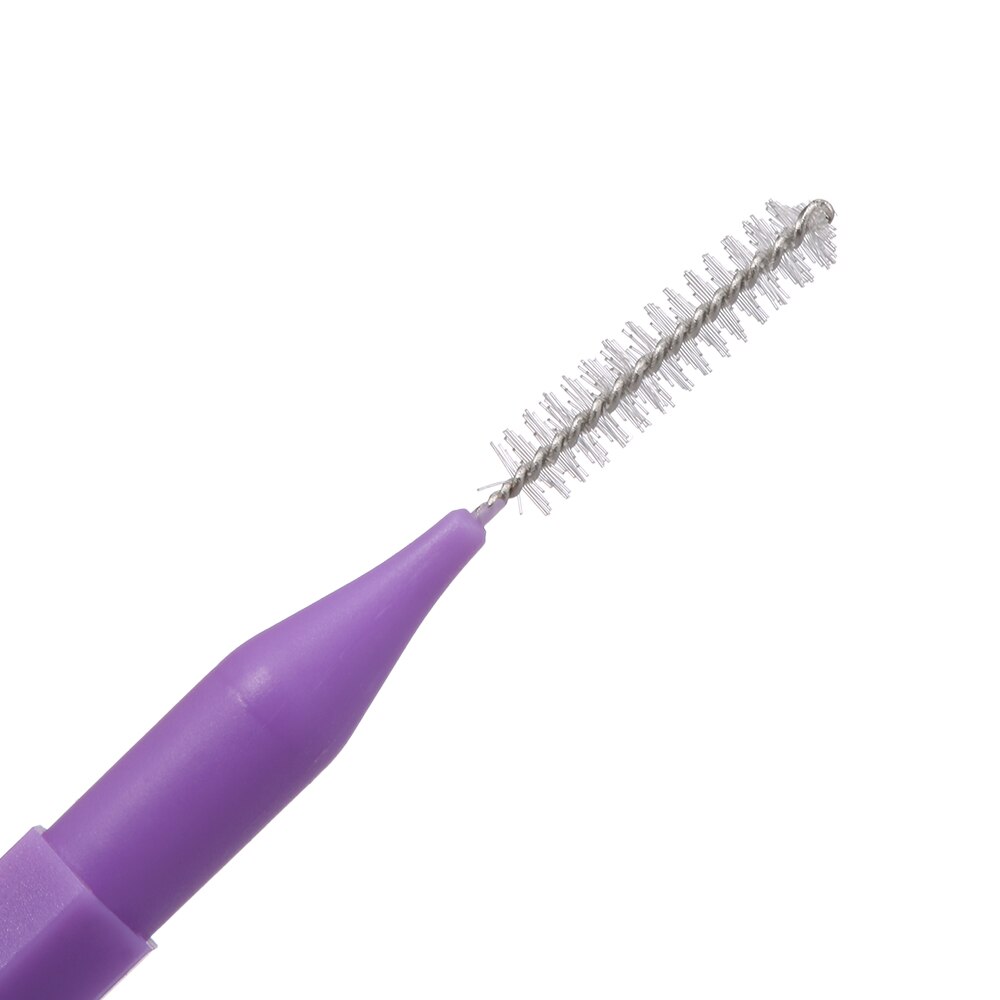 8 stk tandrensende tandstikker push-pull interdental børste mundpleje tandrensebørste ortodontisk tandstikker tand