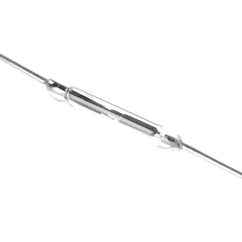 10pcs N/O Reed switch Magnetic Switch 2 * 14mm Normally Open Magnetic Induction switch