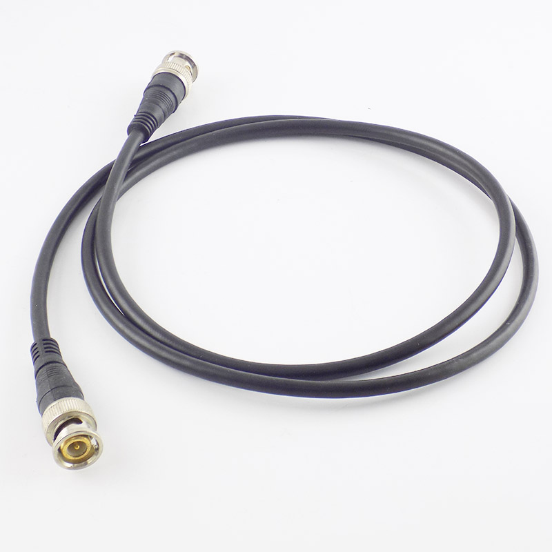 Adaptador BNC macho a macho de 0,5 M/1M/2M/3M, Cable conector, enchufe M/M para cámara CCTV, vídeo de doble cabezal de seguridad para el hogar