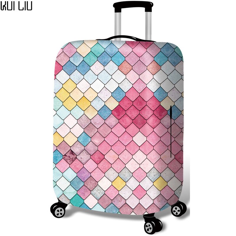 Luggage Cover - Elastic Stretch Suitcase Protector - Waterproof, Dust & Rain Resistant - Cartoon & Animal Prints