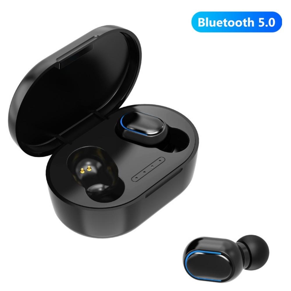 Auriculares A7S/E7S inalámbricos con Bluetooth , auriculares IPX7 impermeables deportivos estéreo 9D inalámbricos/Bluetooth 5,0