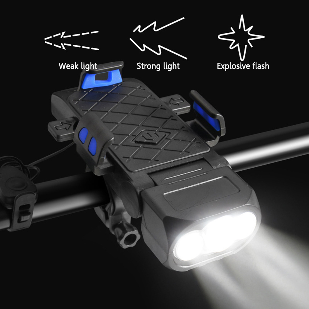 Fietsverlichting Set LED - Fietslamp USB Oplaadbaar - Voor & Achterlicht 500 Lm