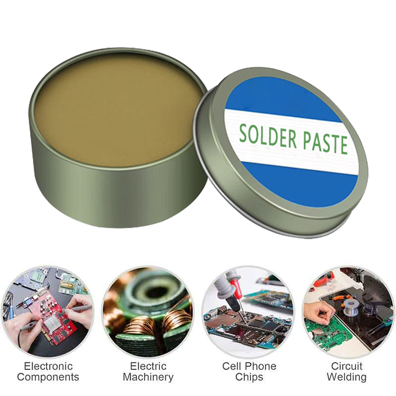 Loddepasta kolofonium flussmiddel 30g/100g blyfri sveiseflussmiddel jernreparasjon sveisepasta lodding tinn loddeolje loddeflussmiddel