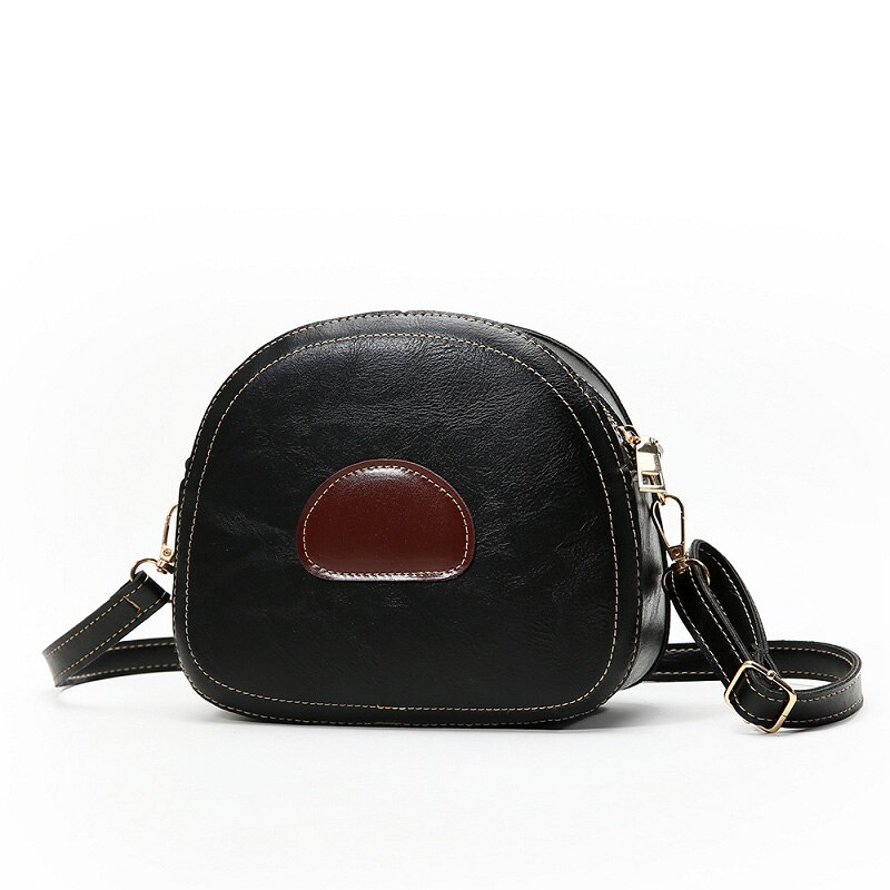 Taschen für damen, Mini-umhängetaschen aus pu-leder, handtaschen und schultertaschen: Schwarz