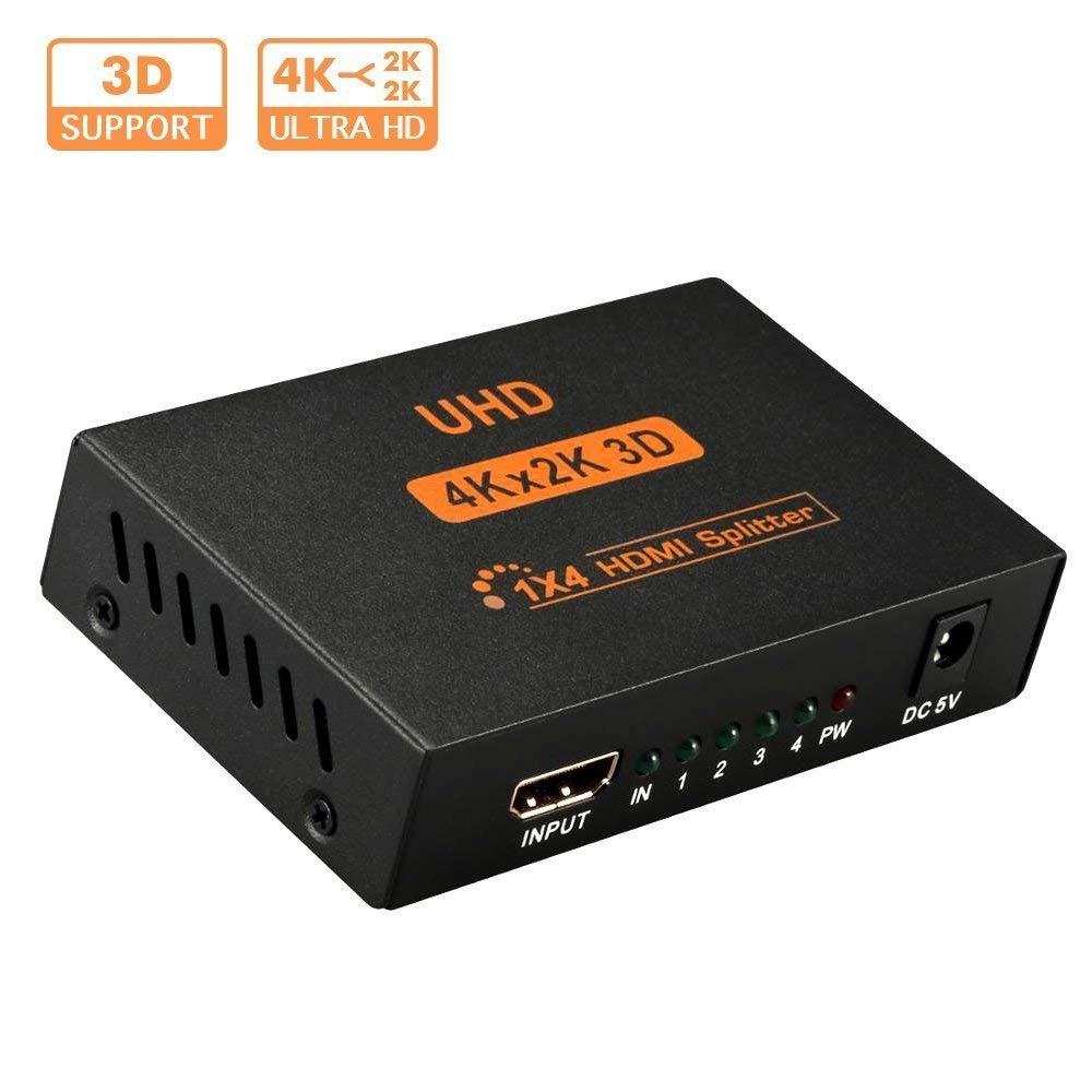 Factory Prijs Hdmi Splitter 1X4 4K X 2K Uhd 1080P 3D 1 In 4 Out 1 Naar 4 Hdmi Splitter Converter