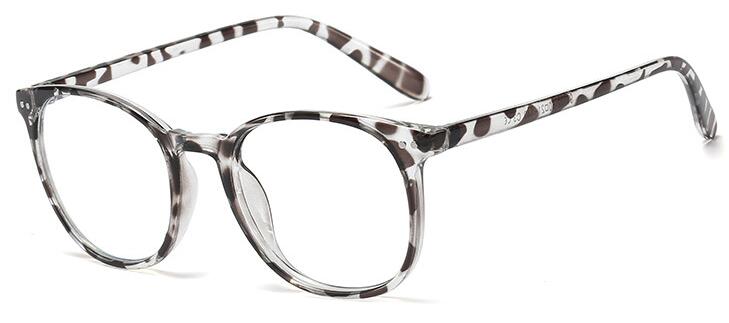 Office Gaming Women's Blue Light Blocking Glasses Blue Ray Computer Glasses Screen Radiation Eyewear Eye Spectacles: gray leoaprd