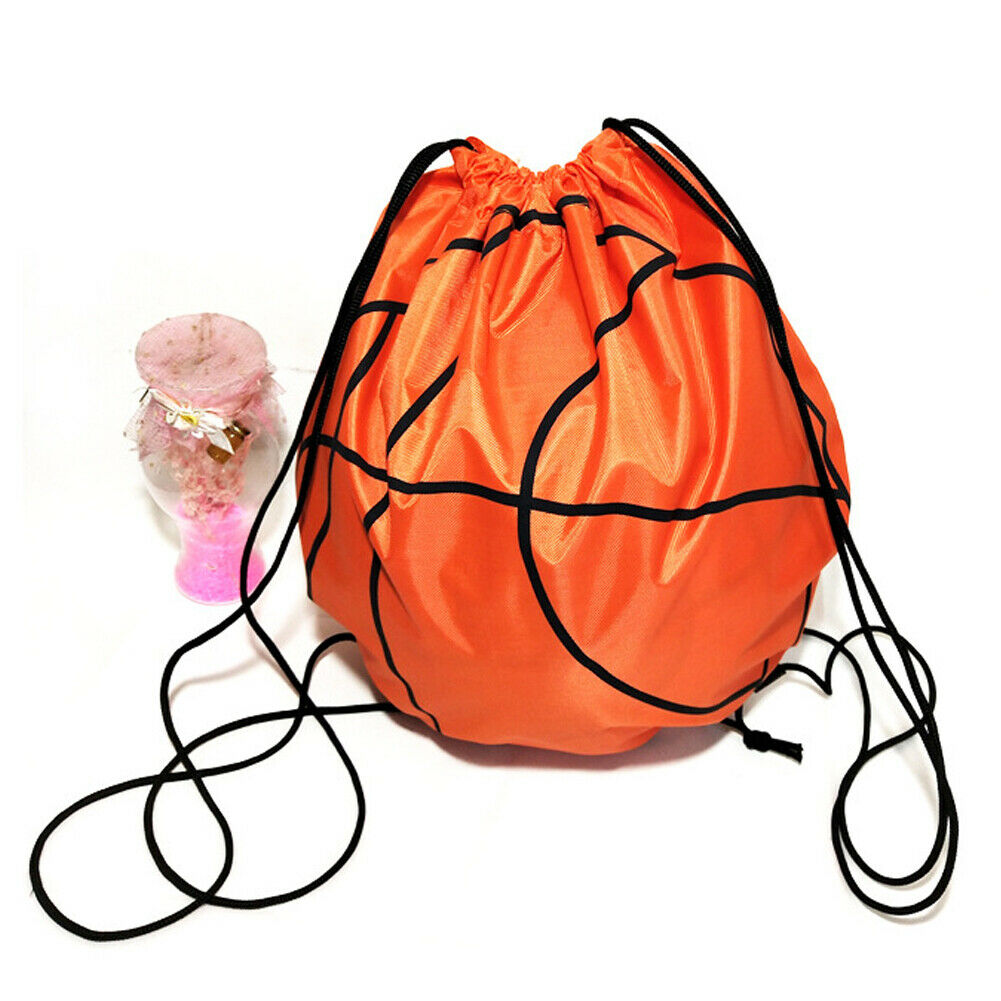 Bolsa con cordón Unisex, mochila de playa de para hombre y mujer, plegable, para baloncesto y fútbol: Basketball