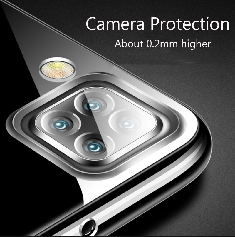 For Huawei P40 lite P30 Case Transparent Soft TPU Protector Back Cover For Huawei P40 Lite E p40lite p40 lite Phone case fundas