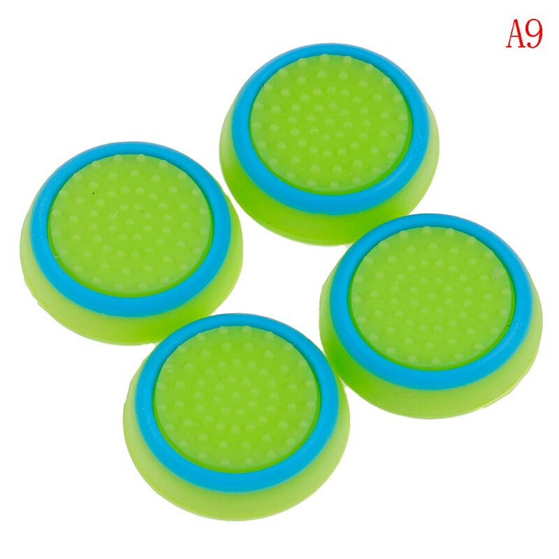 Silicone Analog Thumb Stick Grip Cover for Play Station 4 PS4 Pro Slim for PS3 Controller Thumbstick Caps for Xbox 360 One 4Pcs