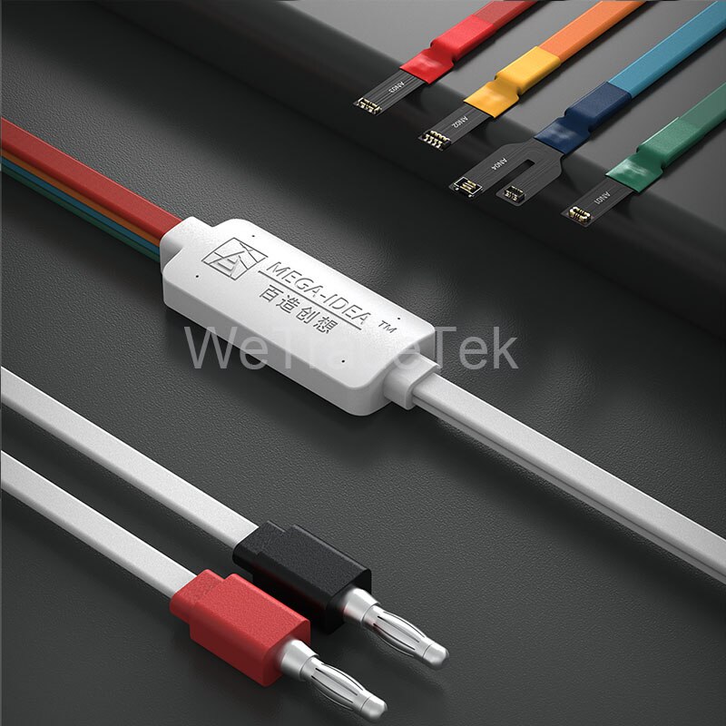 Qianli-Cable de alimentación con Control de arranque, Cable de alimentación para IP 12, 11, XS, MAX, XS, X, 8P, 7, Android, HUAWEI, XIAOMI, VIVO, OPPO