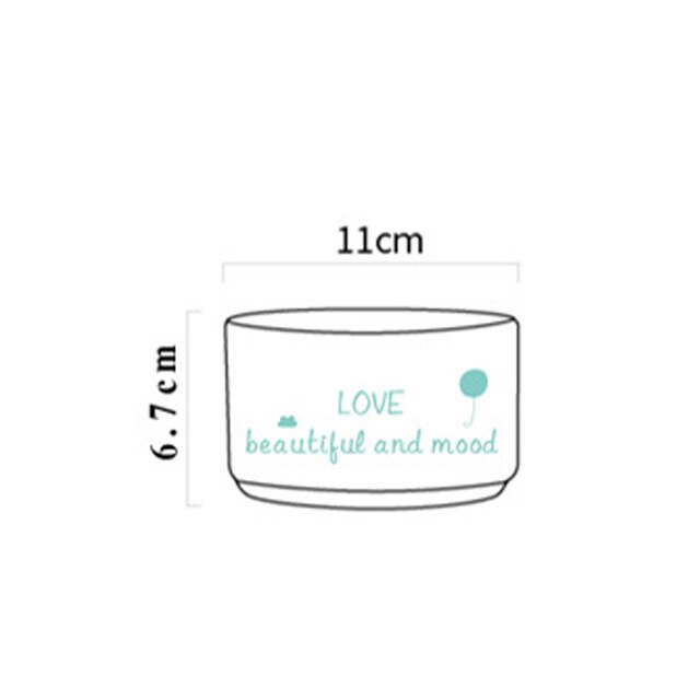 Nordic Heat-Resistant Glass Storage Jars with Cover Flamingo Candy Ice Cream Storage Bottles Kitchen DIY Salad Transparent Bowl: 5