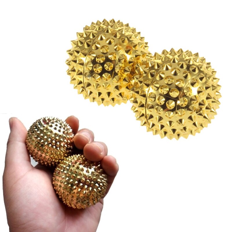 Herramientas de masaje de terapia magnética pequeña para fisioterapia, Bola de masaje con pinchos de mano, herramienta de cuidado de la salud, relajación muscular, bolas antifatiga, Uds.