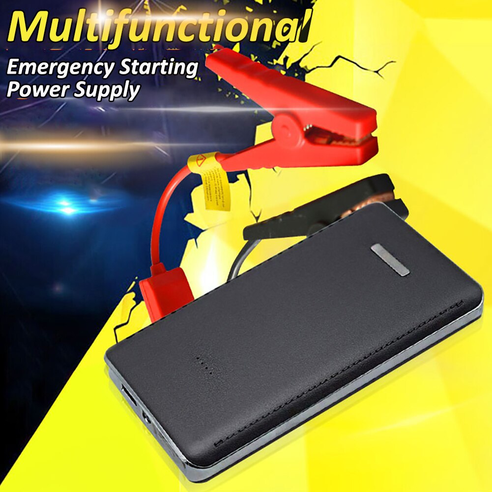 Car Emergency Power 8000mAh 12V Car Jump Starter Power Bank Battery Charger Booster Battery Starting Device: Default Title