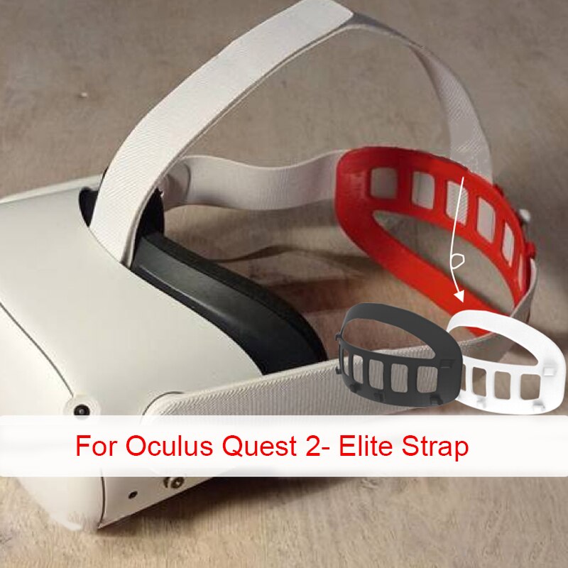 For Oculus Quest 2 Elite Strap VR Headset Helmet Head Pad Pressure-relieving headband cover pads Strap Mod