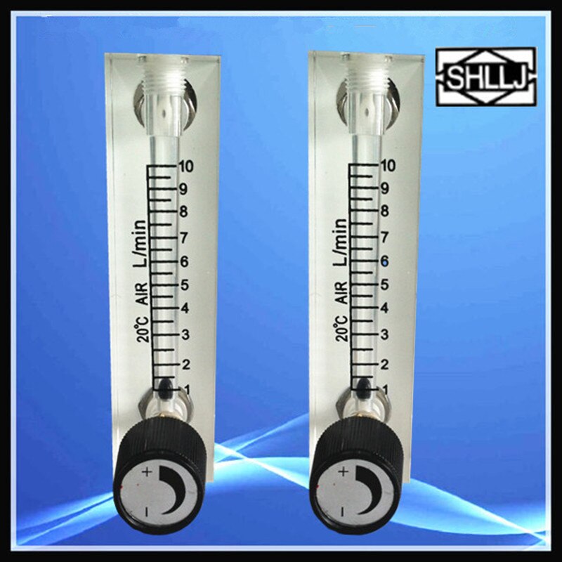 Air Zuurstof Gas Flow Meter Sensor Flowmeter Caudalimetro Teller Indicator O2 Oxigen Gas Meter Flow Apparaat Schakelaar LZQ-6 1-10L/min