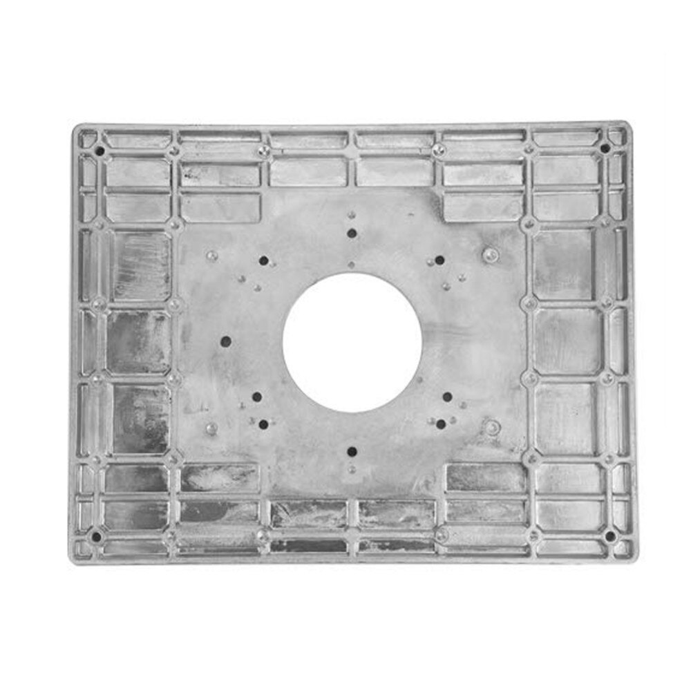 Multi-functional Aluminum Router Table Insert Plate Trimmer Engraving Machine Woodworking Bench Router Plate