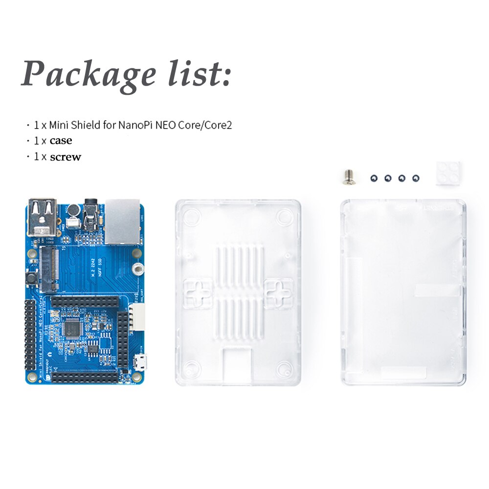 Mini Schild für NanoPi NEO Ader/Ader2 Gleichen formfaktor wie RPi kann Darm passen in ein RPi der fallen