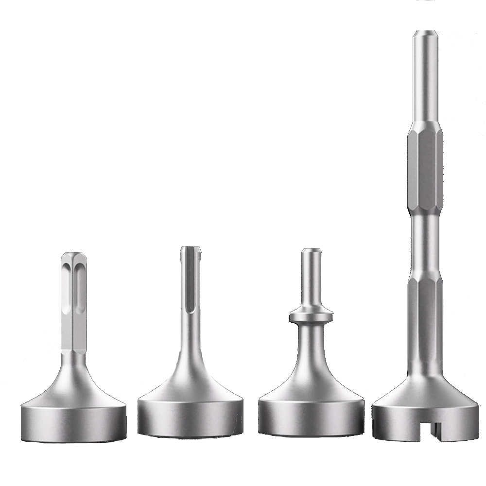 Cabezal de martillo para máquina de coser, pila SDS PLUS, borde de conducción, perno de martillado, tubería de hierro blanco, herramienta de instalación de martillo eléctrico, 1 ud.