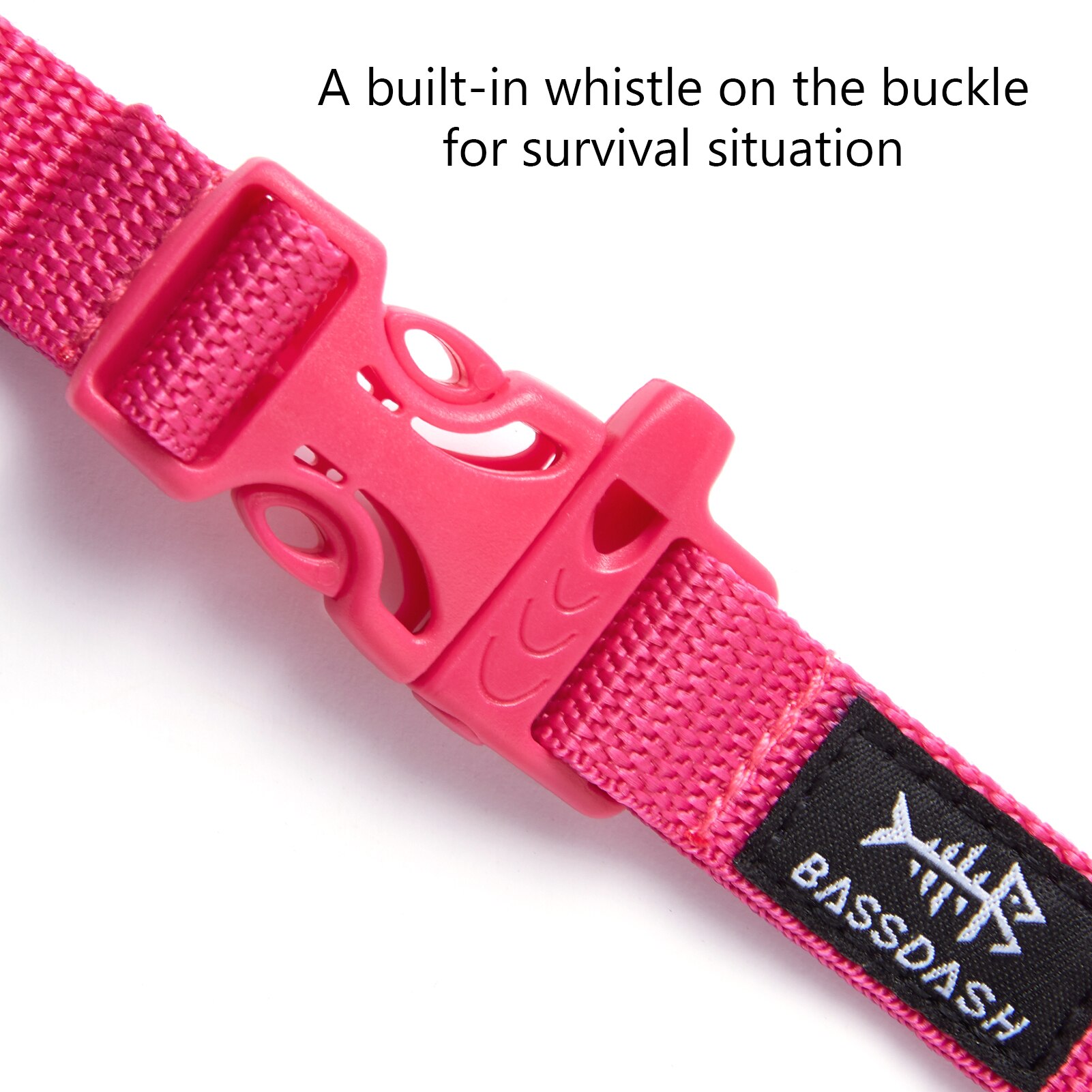 Bassdash Sternum Strap Adjustable Chest Strap for Backpack with Buckle 2-Pack Chest Strap for Children: Pink