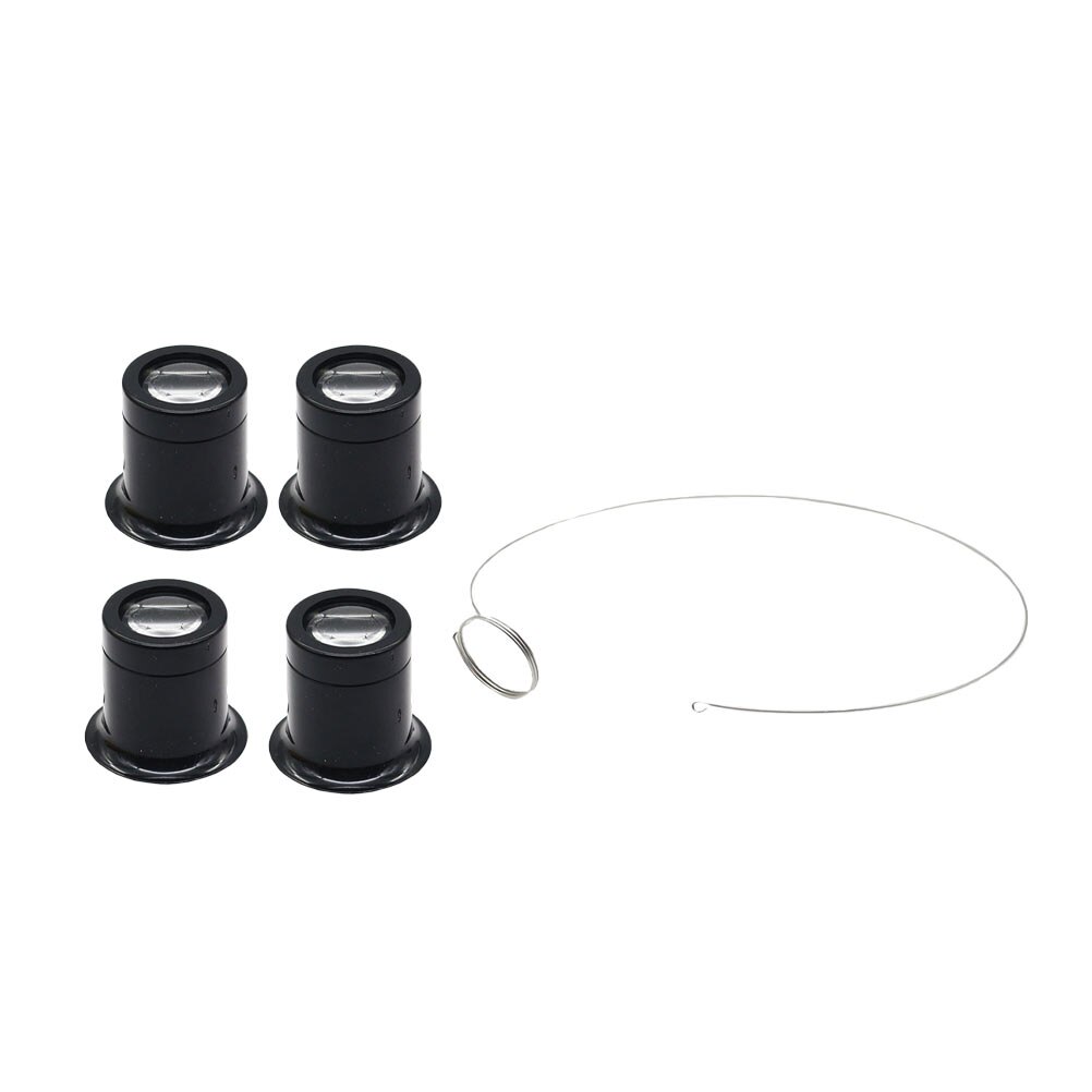 1 Set 10X Practical Repairing Magnifier Watchmaker’s Inspection Loupe Magnifier