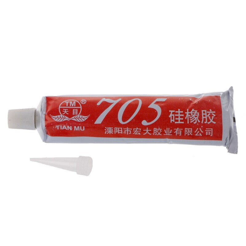 705 Silicone Clear Sealing Glue Waterproof Heat Resist For Electron Component Hardware