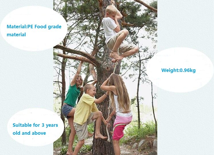 freundlicher Klettern Schaukel Seil Rabatt Klettern Seil freundlicher Garten Spielplatz Hinterhof draussen Schaukel Spiele Klettern Ausrügestochen einstellen